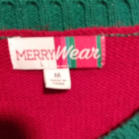 Christmas Sweater with Sequin Sleeves - Picture 4 of 4